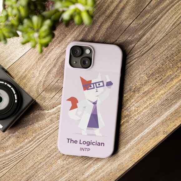MBTI INTP Cat Iphone Case - Picture 1 of 7